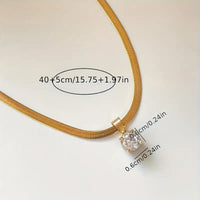 Collier Valentina Élégant | Or