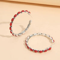 Boucles d'oreilles vintage en turquoise