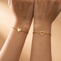 Bracelet Cœurs assortis “Amour”
