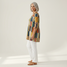 Avery - Blouse longue imprimée