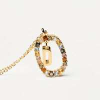 Collier Élégant avec Pierres Multicolores