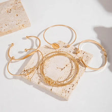 Ensemble de bracelets Knotted Élégant