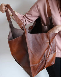 Sacs à main en cuir grande capacité pour femme