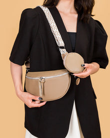 Sac à bandoulière en cuir pour femme