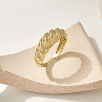 Bague Croissant en Or | Or