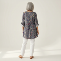 Kira - Blouse longue imprimée