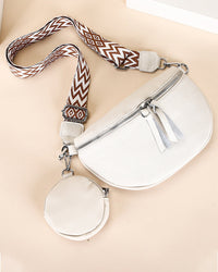 Sac à bandoulière en cuir pour femme