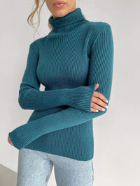 Solene | Pull col roulé classique pour femme