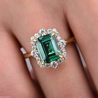 Bague Reine Émeraude