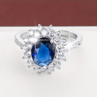 Bague en Or avec Saphir