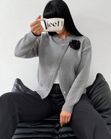Pull Tendance Avec Ourlet Fendu