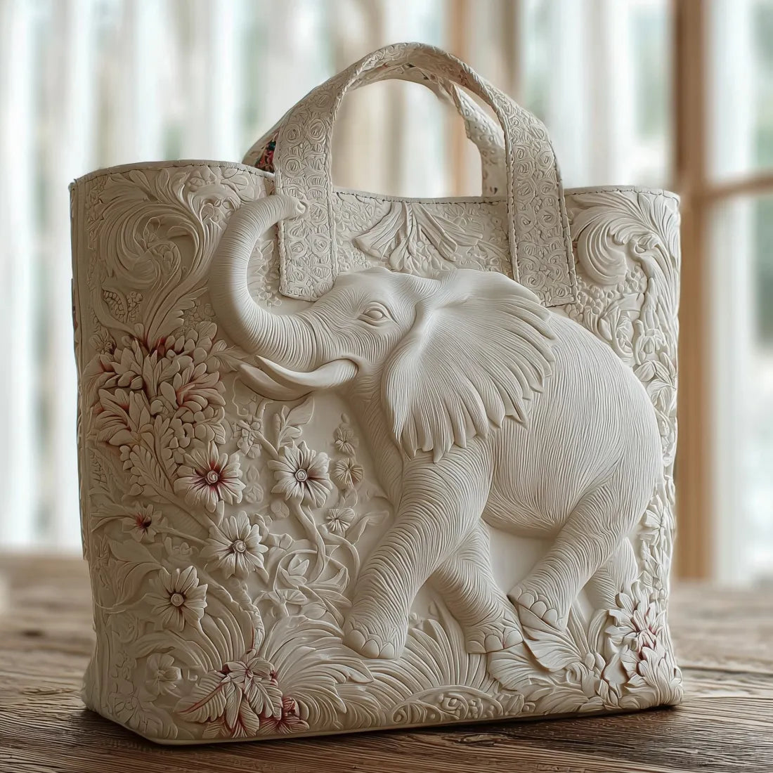 Sac à main femme avec éléphant – Deux tailles