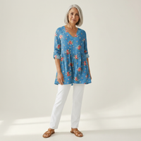 Ayla - Blouse longue imprimée