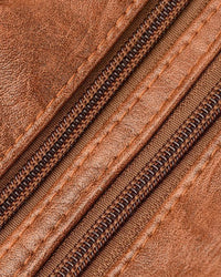 Sac à main messenger en cuir souple vintage