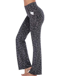 Women's High Waist and Flared Leg Yoga Pants