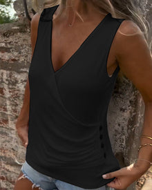 Gilet Polyvalent avec Boutons et Sans Manches