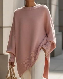 Pull Col Rond Loose Mi-Long