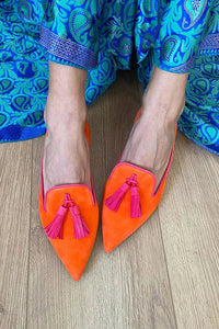 Portia - Mocassins à franges boho