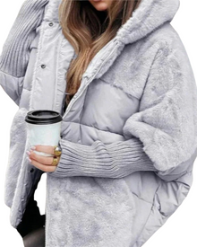 Dominika - Manteau matelassé avec capuche