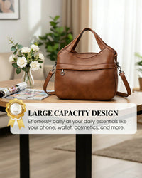 Sac Vintage Grande Capacité Bandoulière