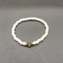 Bracelet Élégant en Cœur avec Initiale