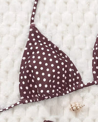 Bikini Bretelles À Pois