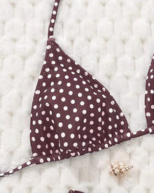 Bikini Bretelles À Pois