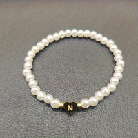 Bracelet Élégant en Cœur avec Initiale
