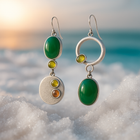 Boucles d'oreilles Silver Drop Sabrina