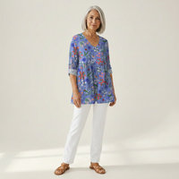 Amelie - Blouse longue imprimée