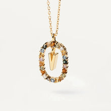 Collier Élégant avec Pierres Multicolores