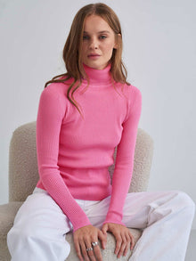 Solene | Pull col roulé classique pour femme