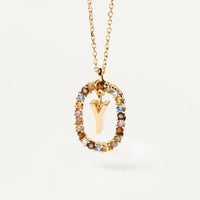 Collier Élégant avec Pierres Multicolores