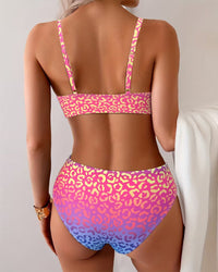 Bikini Stylisé Imprimé Animal