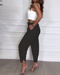 Pantalon Tendance Décontracté de Travail