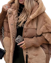 Dominika - Manteau matelassé avec capuche
