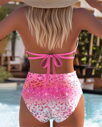 Bikini Dos Nu Sexy Soutien-Gorge Imprimé