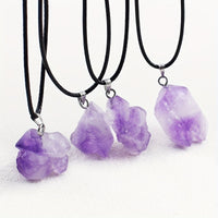 Collier María Amatista