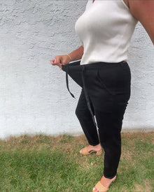 Pantalon Uni Décontracté Extensible