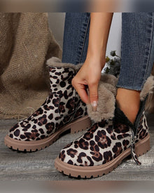 Bottes D’Hiver Pour Femme Avec Doublure En Polaire