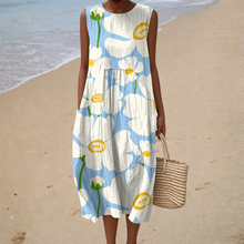 Robe d’Été Confortable Sans Manches