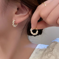 Boucles D'Oreilles En Perles Tordues