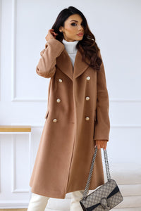 Zora | Manteau long élégant et ample pour femme