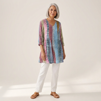 Noa - Blouse longue imprimée