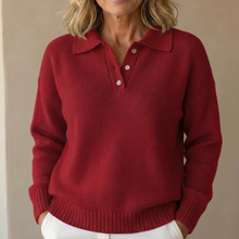 Olivia | Pull en Tricot Doux avec Col