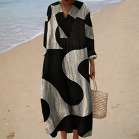 Robe d’Été Imprimée Flatteuse