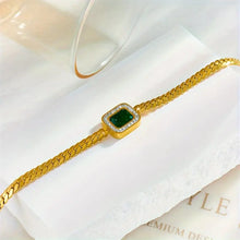 Bracelet Émeraude Divine