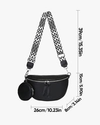 Sac à bandoulière en cuir pour femme