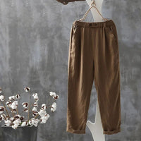 Betania | Pantalon Classique en Lin avec Confort Quotidien pour Femme