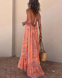 Robe nuisette avec imprimé